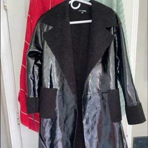 XS leather jacket.runs like a medium. Never worn